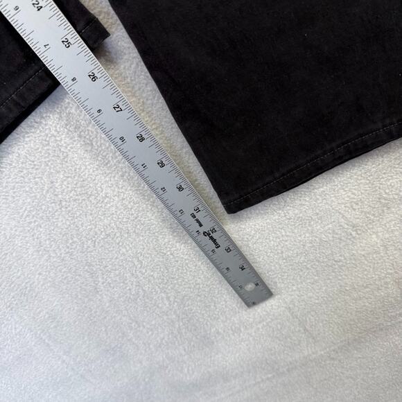 AG Adriano Goldschmied Pants Men's 36x34 Fits 36x32 Black Chino Slim Straight - Picture 3 of 9